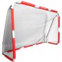 Pure2Improve | Soccer Goal | Grey, Red, White - 2